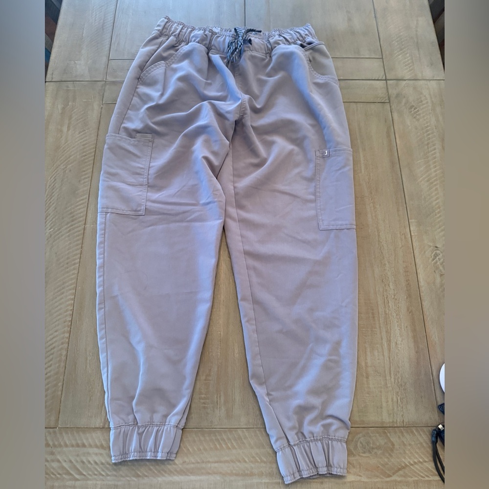 Jaanuu Gray Scrubs - Cargo Joggers